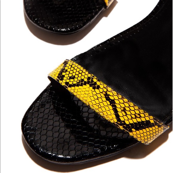 "FLAMES" Wedges !! NEW SNAKESKIN MIX !! - Picture 4 of 6